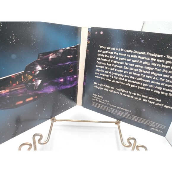 Descent: Freespace - The Great War (Fold Out Case + Discs) PC Video Game NICE!! - Picture 2 of 5